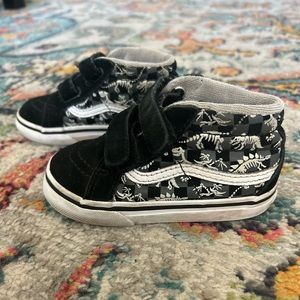 Vans Glow in the Dark Dinosaur High Tops • Toddler Size 6.5